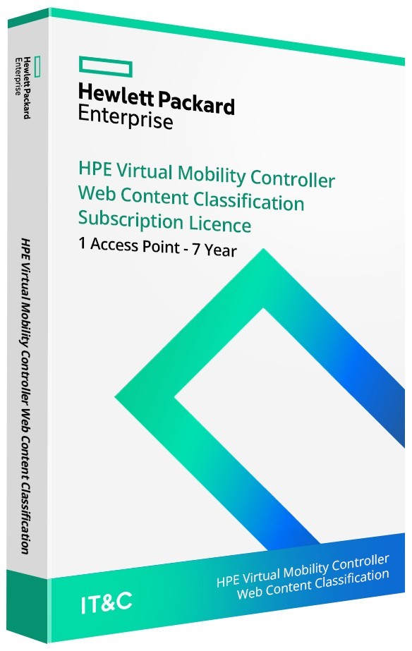HPE Virtual Mobility Controller Web Content Classification - Subscription Licence - 1 Access Point - 7 Year