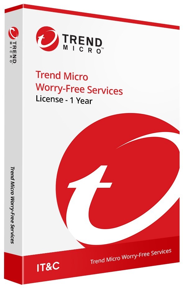 Trend Micro Worry-Free Services - License - 1 Year