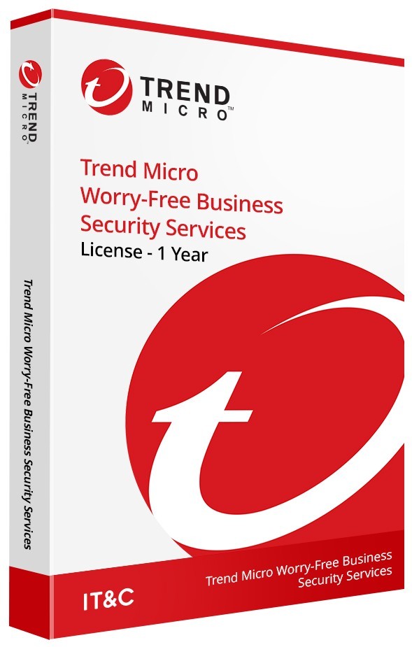 Trend Micro Worry-Free Business Security Services - License - 1 Year