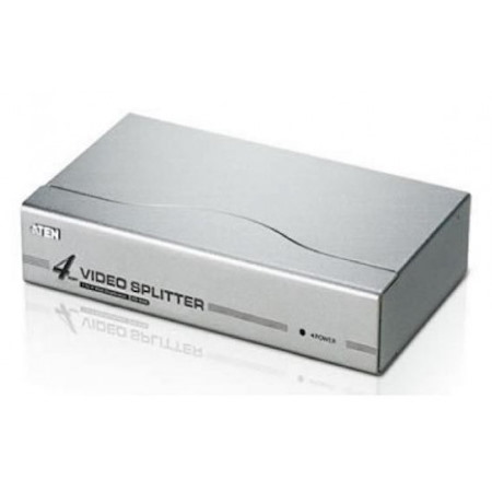 Aten (Vs94a-At-U) VanCryst 4 Port Video Splitter 250Mhz 1920x1440@60Hz Up To 65M