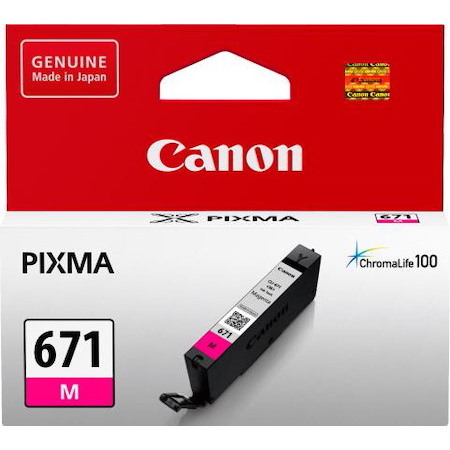 Canon CLI-671M Original Inkjet Ink Cartridge - Magenta Pack
