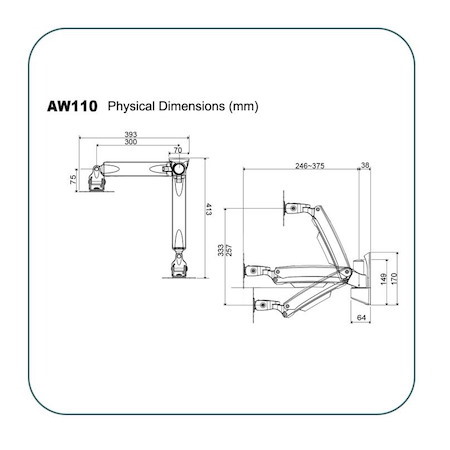 Aavara Single Wall Mount
