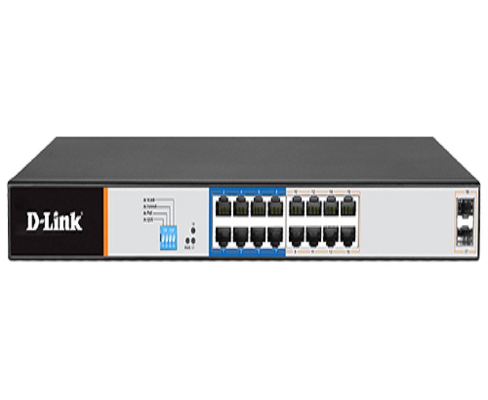 D-Link DES-F1018P-E 18 Ports Ethernet Switch