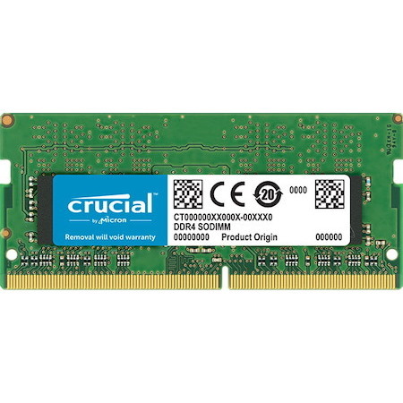 Crucial 8GB (1x8GB) DDR4 Sodimm 3200MHz CL22 Single Stick Notebook Laptop Memory Ram