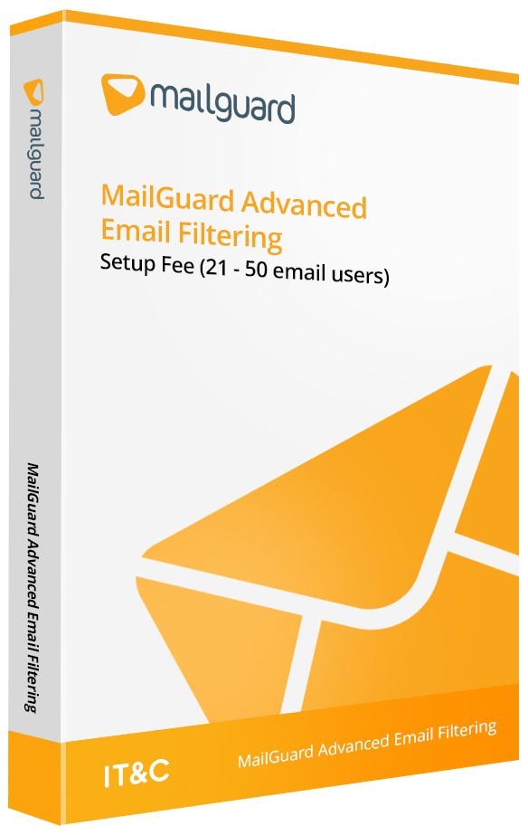 MailGuard Advanced Email Filtering -  Setup Fee (21 - 50 email users)