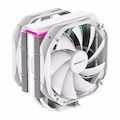 Deepcool As500 Plus White Cpu Cooler Single Tower, Five Heat Pipe Design, PWM Fans