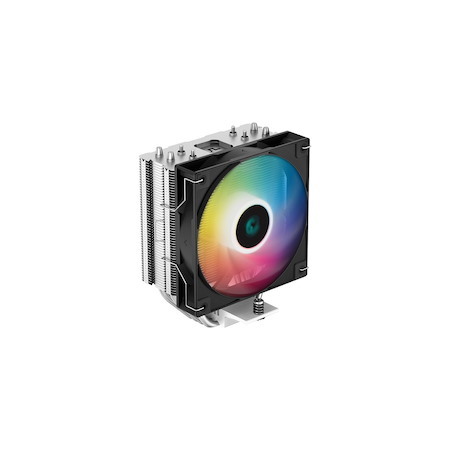 Deepcool Ag400 Argb Single-Tower Cpu Cooler, TDP 220W, 120MM Static Argb Fan, Direct-Touch Copper Heat Pipes, Intel Lga1700/Amd Am5 Support