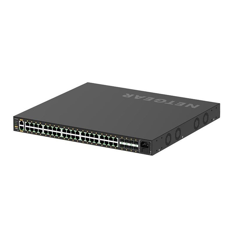 Netgear Av Line 48-Port Managed Switch, Poe+ (40), 960W, SFP+(8), Life WTY