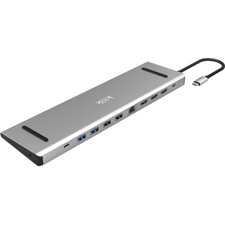 Klik Usb-C Windows Laptop Stand & Triple 4K Hdmi Multi-Port Adapter