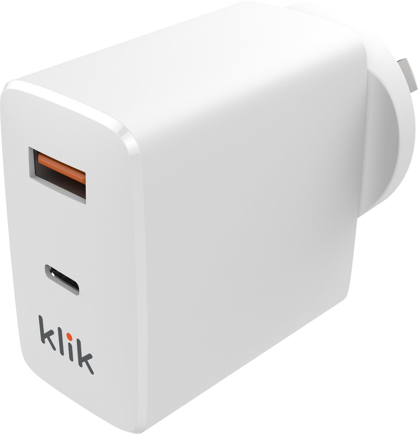 Klik Dual Usb Wall Charger 65W