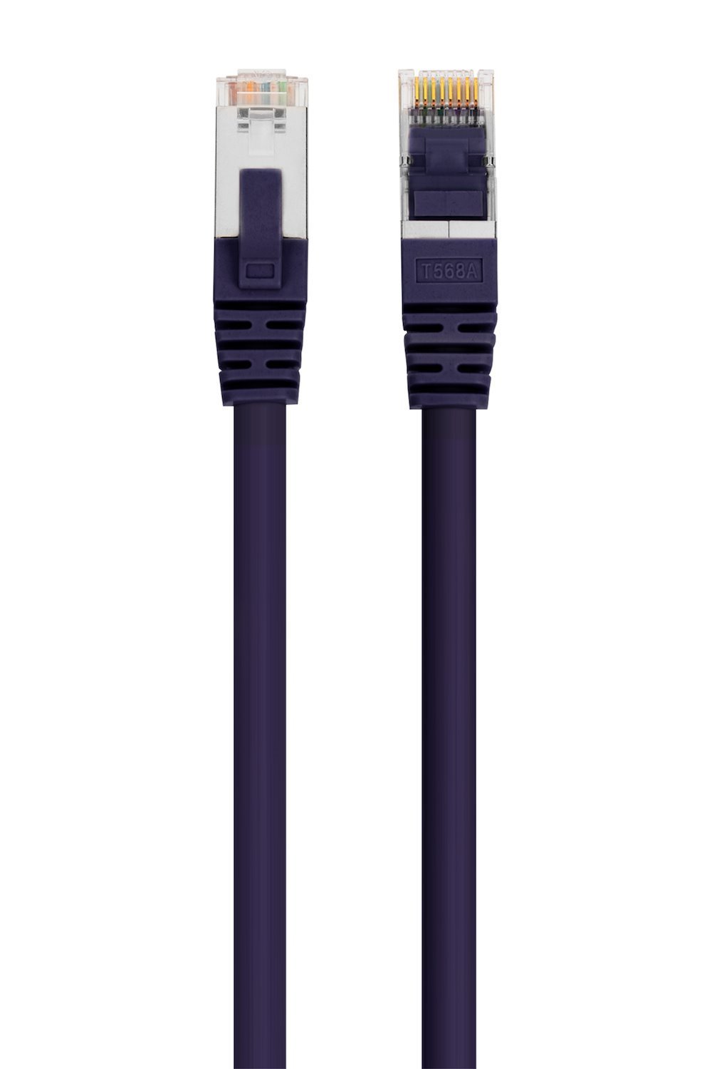 Comsol 2MTR 40GbE Cat 8 S/FTP Shielded Patch Cable LSZH - Purple