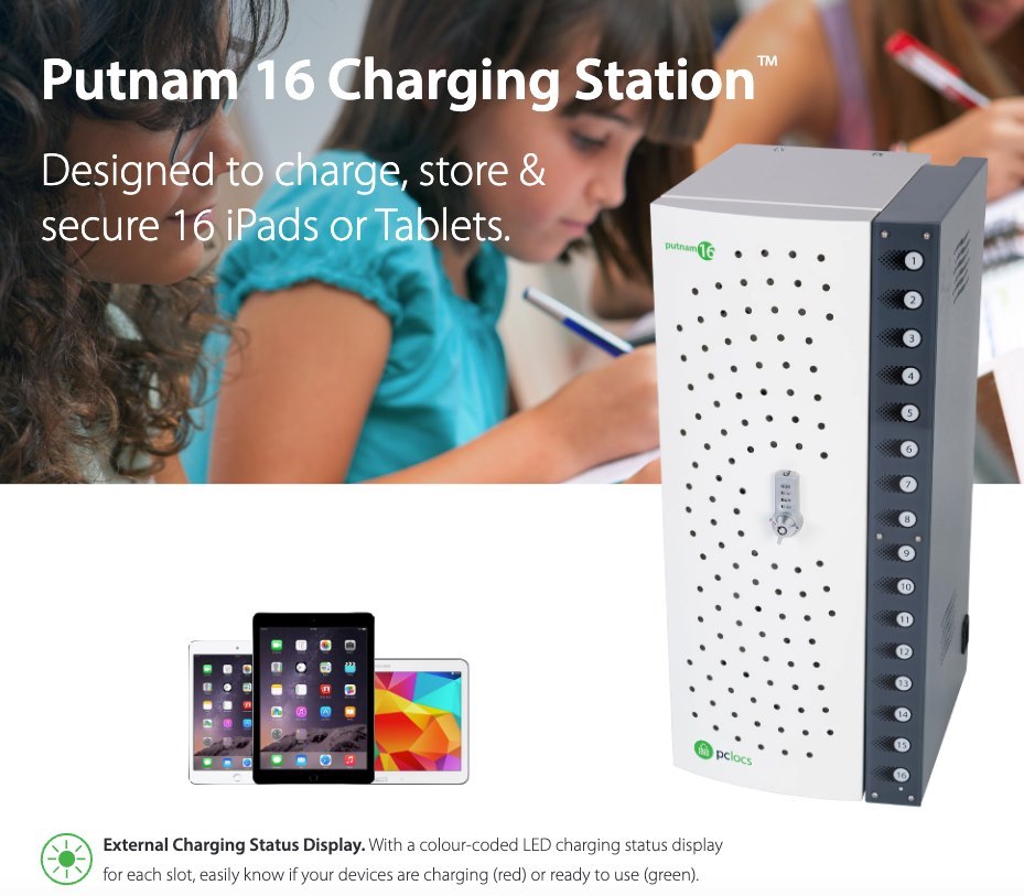 Putnam 16 Charging Station by PC Locs