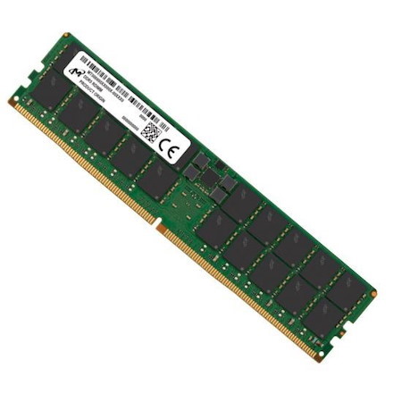 Crucial Micron/Crucial 64GB (1x64GB) DDR5 Rdimm 5600MHz CL46 2Rx4 Ecc Registered Server Data Center Memory 3YR WTY