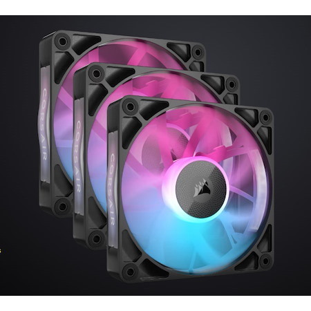 Corsair RX120 RGB Icue Link RX120 RGB 120MM PWM Fan Triple Starter Kit