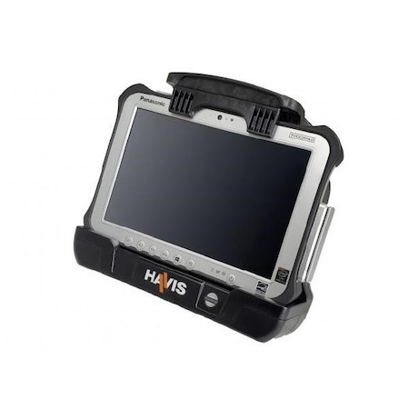 Havis FZ-G1 &Amp; Toughbook G2 Vehicle Docking Station With Port Rep, Dual Pass Through Antenna &Amp; Key Lock - Vesa Mount