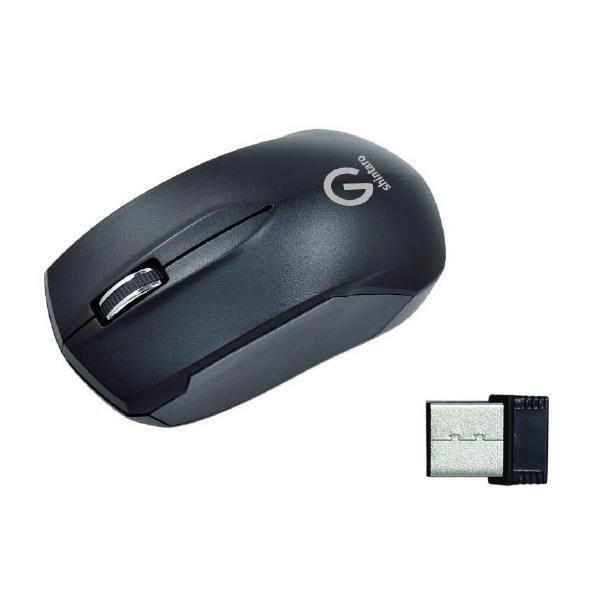 Shintaro 3 Button Wireless RF Mouse With Dongle Usb 2.0