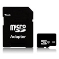 Team Group Micro SDHC 8GB, Class 10, 14MB/s Write*, With SD Adapter, Lifetime Warranty