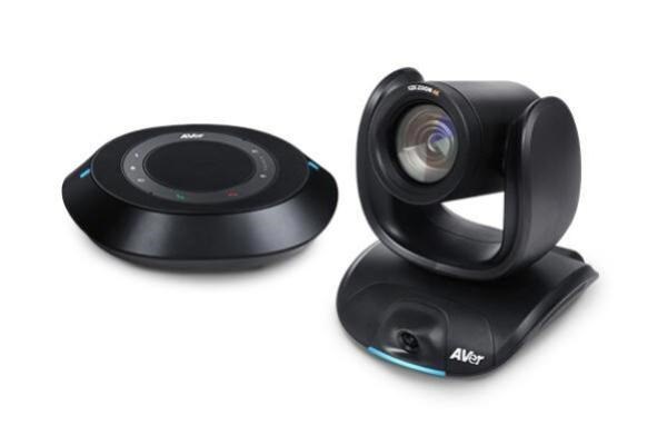 AVer 4K Dual Lens PTZ Conferencing Camera With Scalable Speakerphone For Mid To Large Rooms. 3 Year Warranty