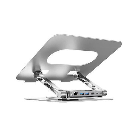 Unitek 360 Degree Laptop Stand With Detachable Usb-C Hub