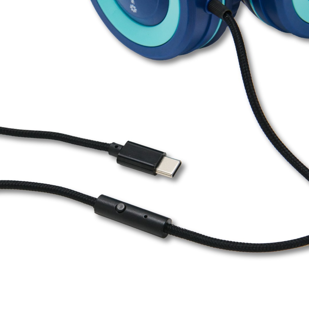 SchoolTech Extra Sturdy Headphones With Mic - Pack Of 50