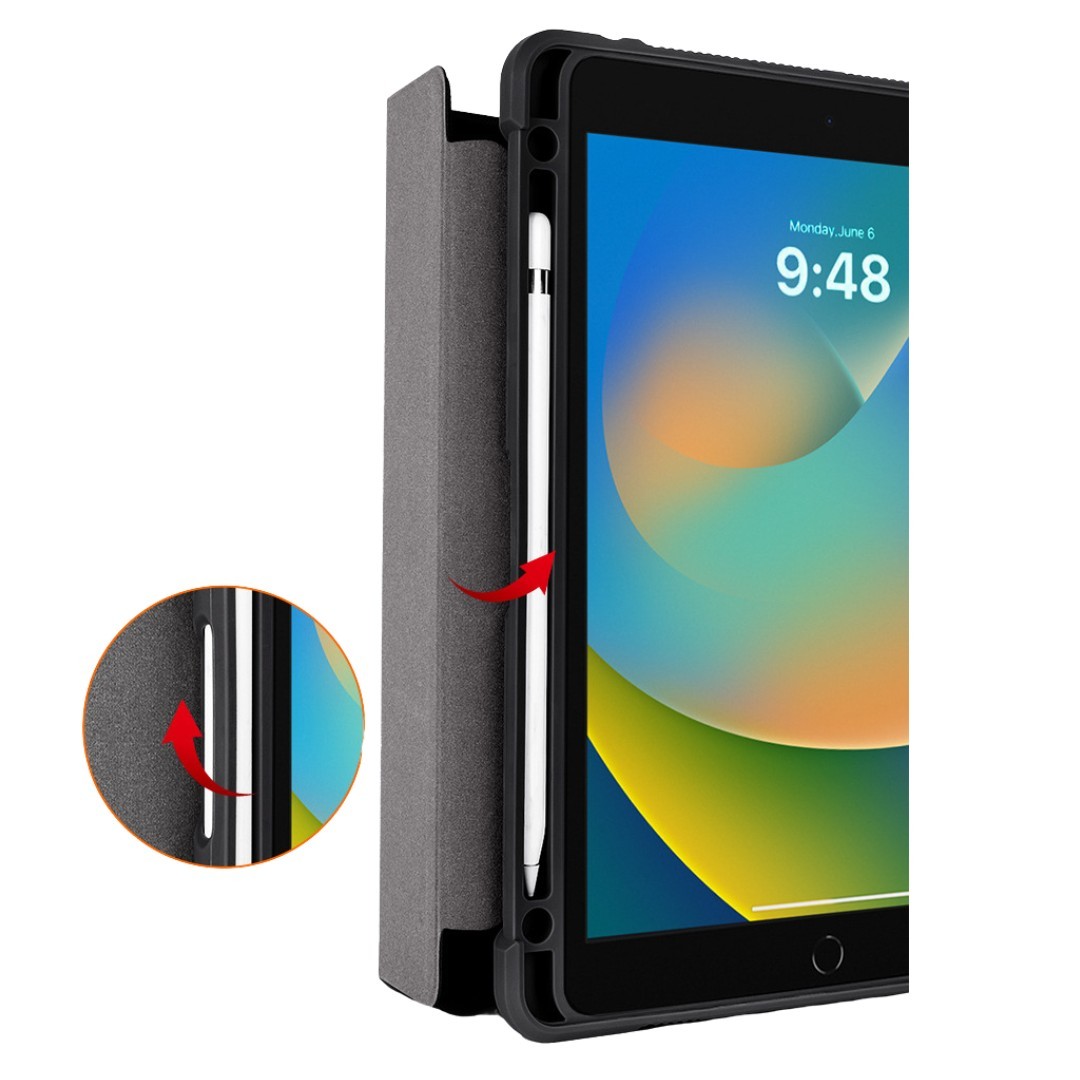 SchoolTech Deluxe Folio iPad 10TH Gen Case (10 Pack) - Black