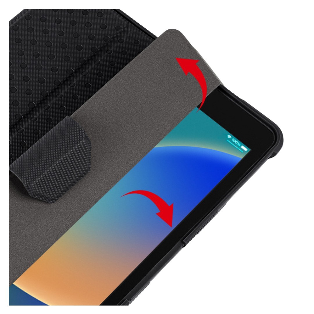 SchoolTech Deluxe Folio iPad 10TH Gen Case (10 Pack) - Black
