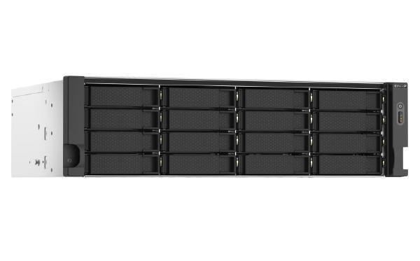 QNAP TS-1673AU-RP-16G 16 x Total Bays SAN/NAS Storage System - 5 GB Flash Memory Capacity - AMD Ryzen V1500B Quad-core (4 Core) 2.20 GHz - 16 GB RAM - DDR4 SDRAM - 3U Rack-mountable