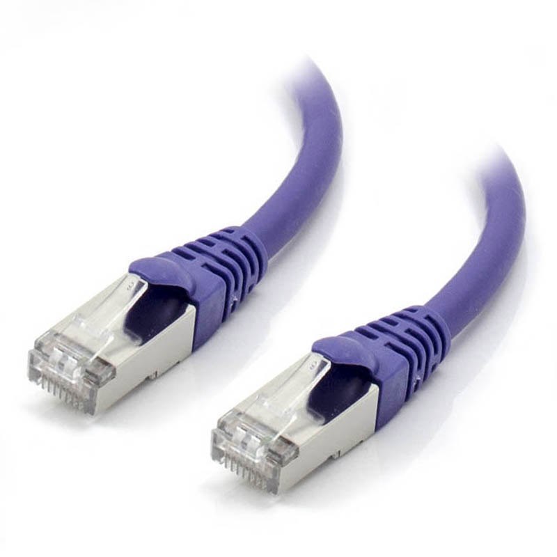 Alogic 3M Purple 10G Shielded Cat6a LSZH