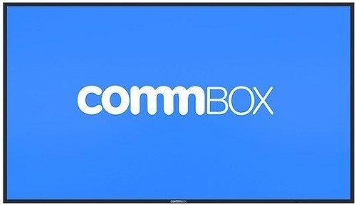 CommBox (Cbdi0175) Intelligent Display 75" 4K Uhd Display, WiFi, Lan, Hdmi, DP, Vga, Wall Bracket, 5Yr WTY