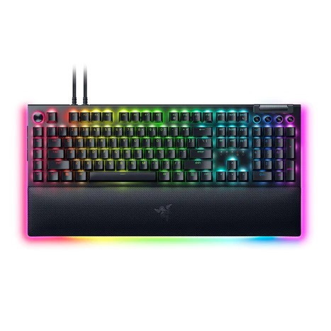 Razer BlackWidow V4 Pro-Mechanical Gaming Keyboard (Yellow Switch)-US Layout
