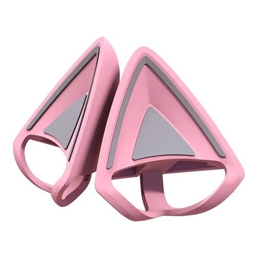Razer Kitty Ears V2-Universal Fit Clip-On Kitty Ears For Headsets-Quartz Edition-FRML Packaging