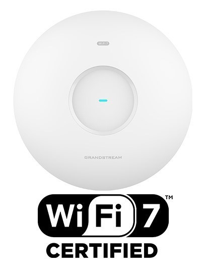 Grandstream GWN7672 2X2X2 Tri-Band Wi-Fi 7 Indoor Ap, 1 X 2.5 GigE, 1 X 10G SFP+, Ble