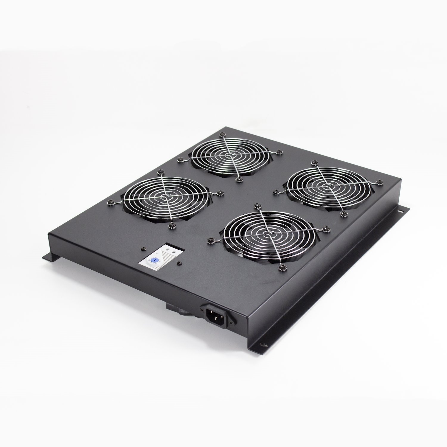 Serveredge 4 Way Fan Kit With Thermostat - 1Ru Top Panel (Roof) Mountable