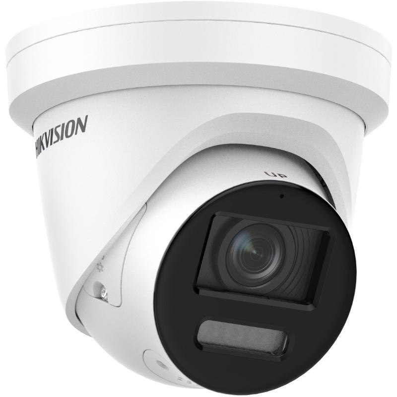 Hikvision Ds-2Cd2387g3-Lis2uy/Sl 8MP ColorVu 3.0 Outdoor Turret Camera, Hybrid Led/Ir, Ip67, 2.8MM