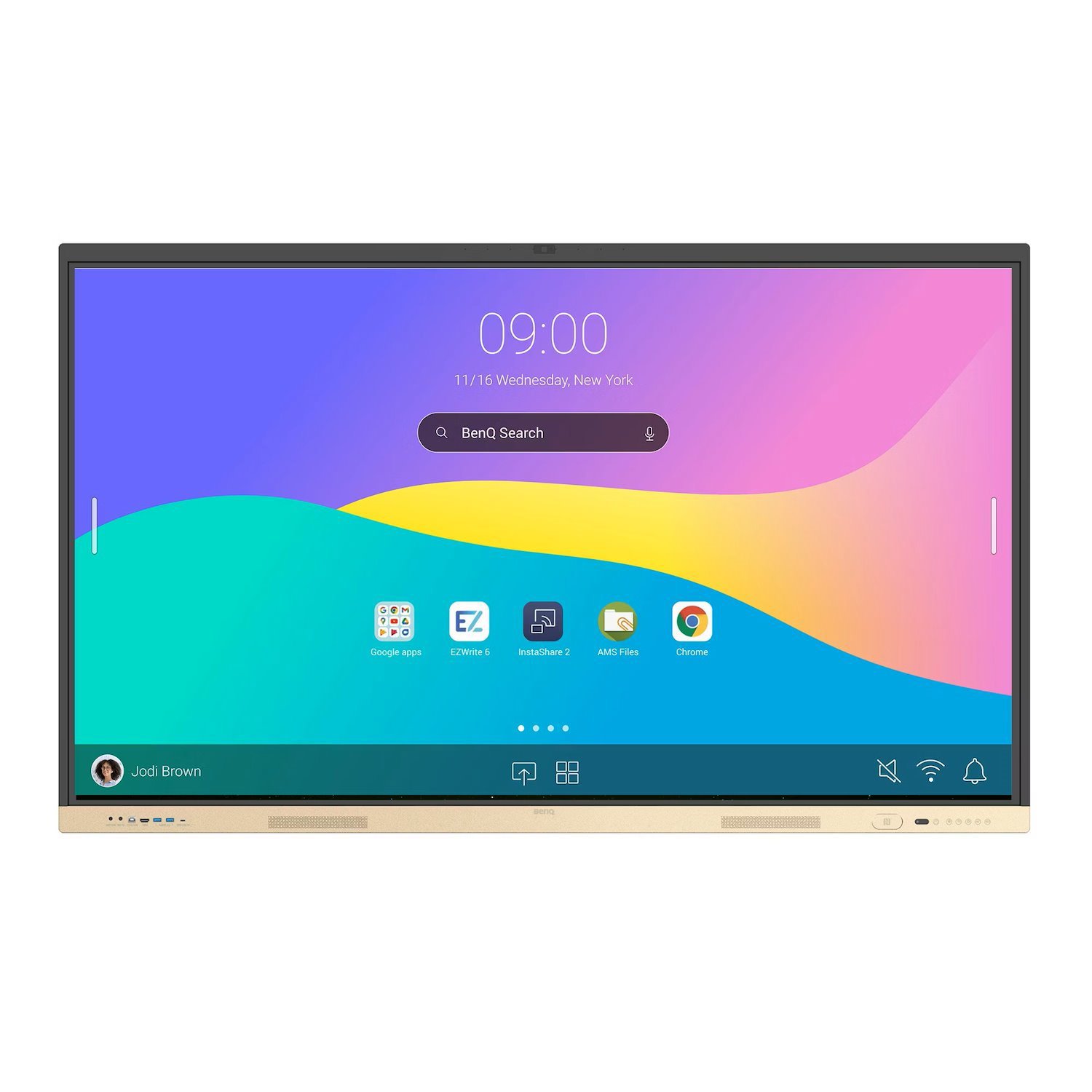 Benq 65 Re6504fv 4K Uhd 450 Nits 4K Camera NFC Reader Android 13 With Google GMS Ifp