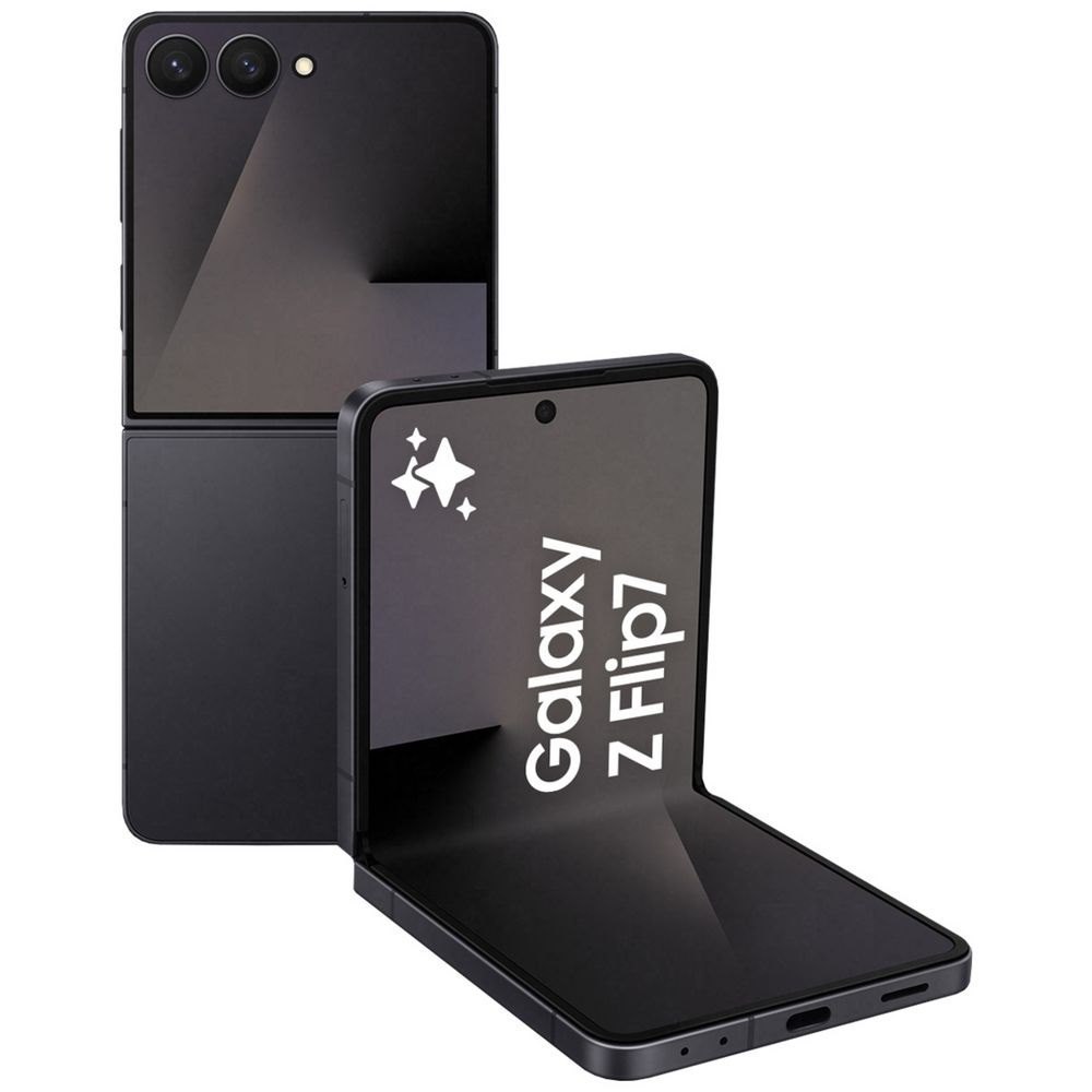 Samsung Galaxy Z Flip7 5G 256GB - Jet Black*AU Stock*, 6.9', Full HD+, 120Hz, 12GB/256GB, 50MP/10MP, Single + Esim, 4000mAh, 2 Years Warranty