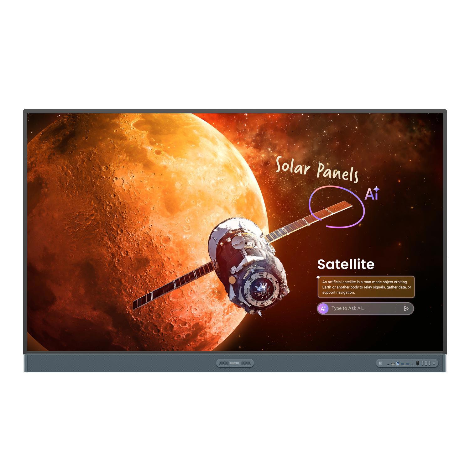 Benq 75 RP7505 4K Uhd 450 Nits 15001 Contrast Android 15 - Wifi Included - 5YRS WTY