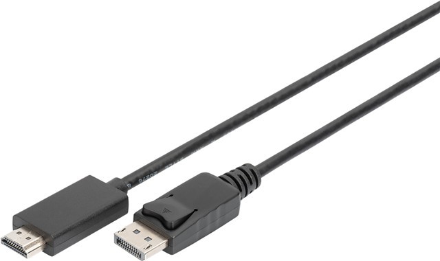 Digitus DisplayPort Source (M) To Hdmi Display (M) 2M Monitor Cable