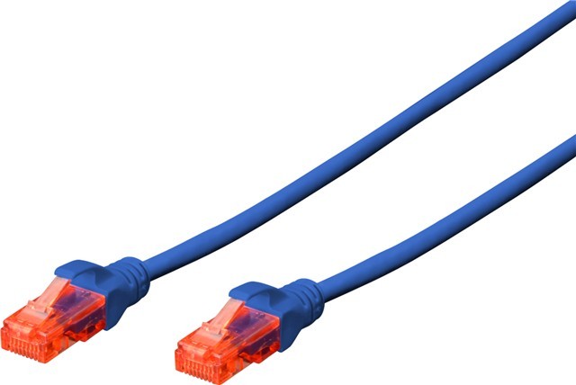 Digitus Utp Cat6 Patch Lead - 1M Blue