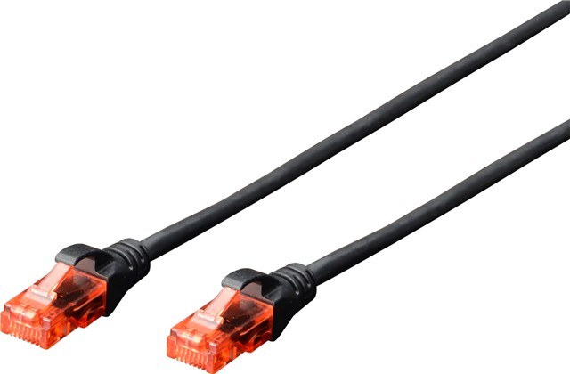 Digitus Utp Cat6 Patch Lead - 10M Black