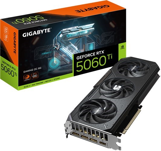 Gigabyte Gv-N506tgaming Oc-8Gd Rtx5060ti 8GB Pcie Graphics Card