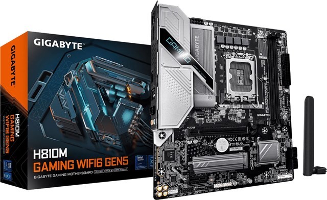 Gigabyte H810M Gaming WiFi6 DDR5 Gen 5 Lga1851 Motherboard