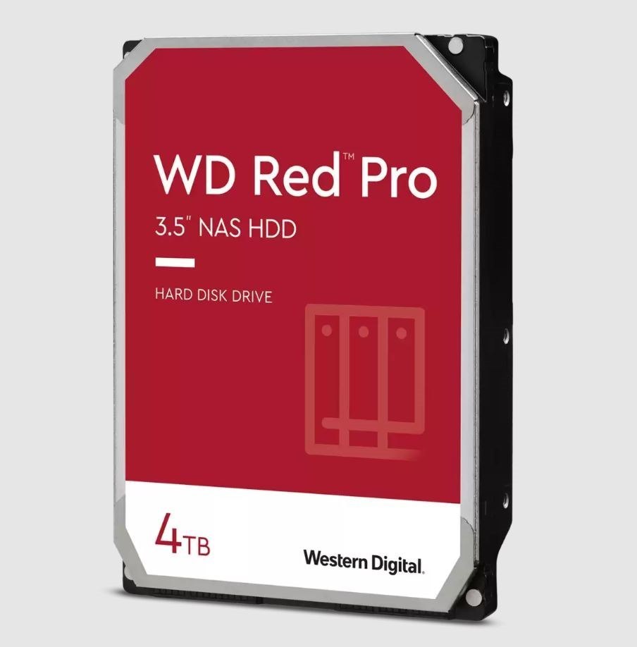 Western Digital WD Red Pro 4TB 3.5' Nas Hard Drive 7200RPM 256MB Cache 24X7 NASware 5YRS WTY