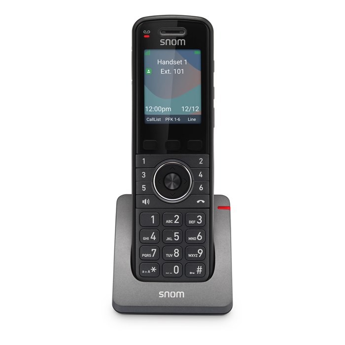 Snom M55 Dect Handset, Bluetooth, HD Audio Quality, Long Standby Time, Backlit Keys, Advanced Audio Quality, For Psu Use Ips-4661-Au