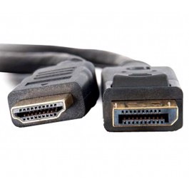 8WARE DisplayPort/HDMI Audo/Video Cable 2 m DisplayPort/HDMI A/V Cable for Audio/Video Device, TV, Projector, Notebook