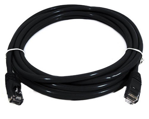 8Ware 8WR Cab Nw-Cat6a-2M-Black