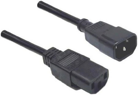 Digitus 10A/250V Iec (M) To Iec (F) 1.8M Power Cord - Bulk