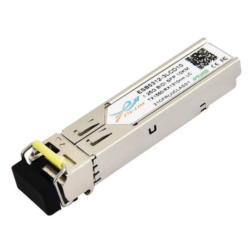 Etu-Link 1.25Gbps Bi-Directional SFP Module TX1550/RX1310nm Single-Mode 10KM