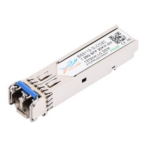 Etu-Link Gigabit SFP Module 1310NM Single-Mode 20KM Range LC Connector