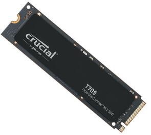 Crucial T705 2TB PCIe Gen 5 NVMe M.2 Internal SSD 2280 - PCIe Gen 5 - Up To 14500MB/s Read - Up To 12700MB/s Write - 5 Years Warranty TBW 1200TB